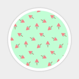 Mini Watermelon Ice Cream Pattern Magnet